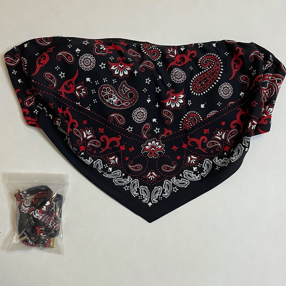 Bandanna bikini top